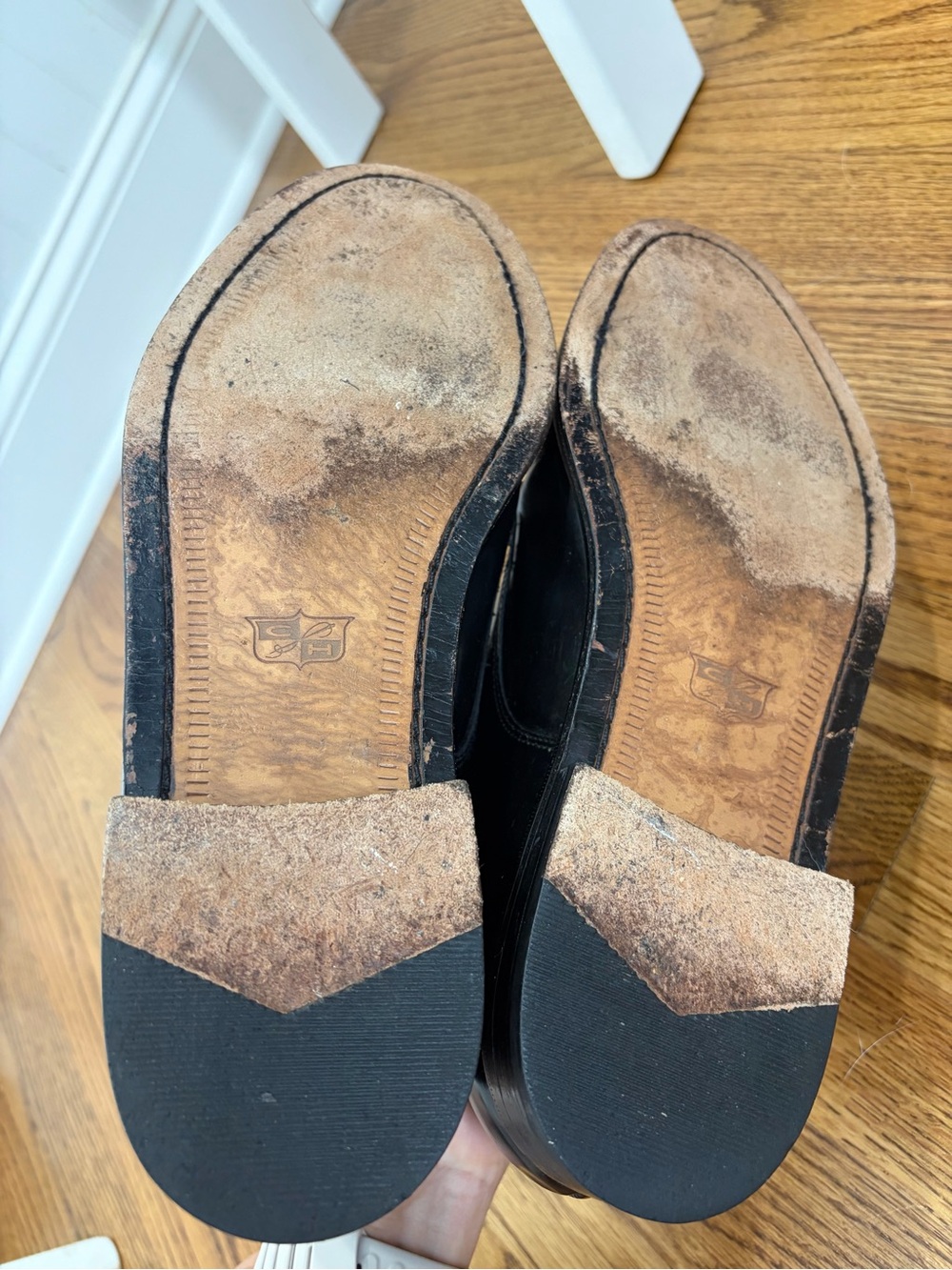 Cole Haan Bedford Cap-Toe Black Oxfords (10.5) - Picture 8 of 9